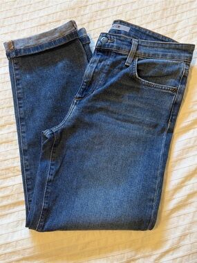 JOE’S JEANS- size 28 cropped straight-leg denim pants